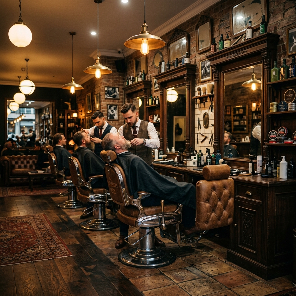 Barbería Daniel Barber Interior